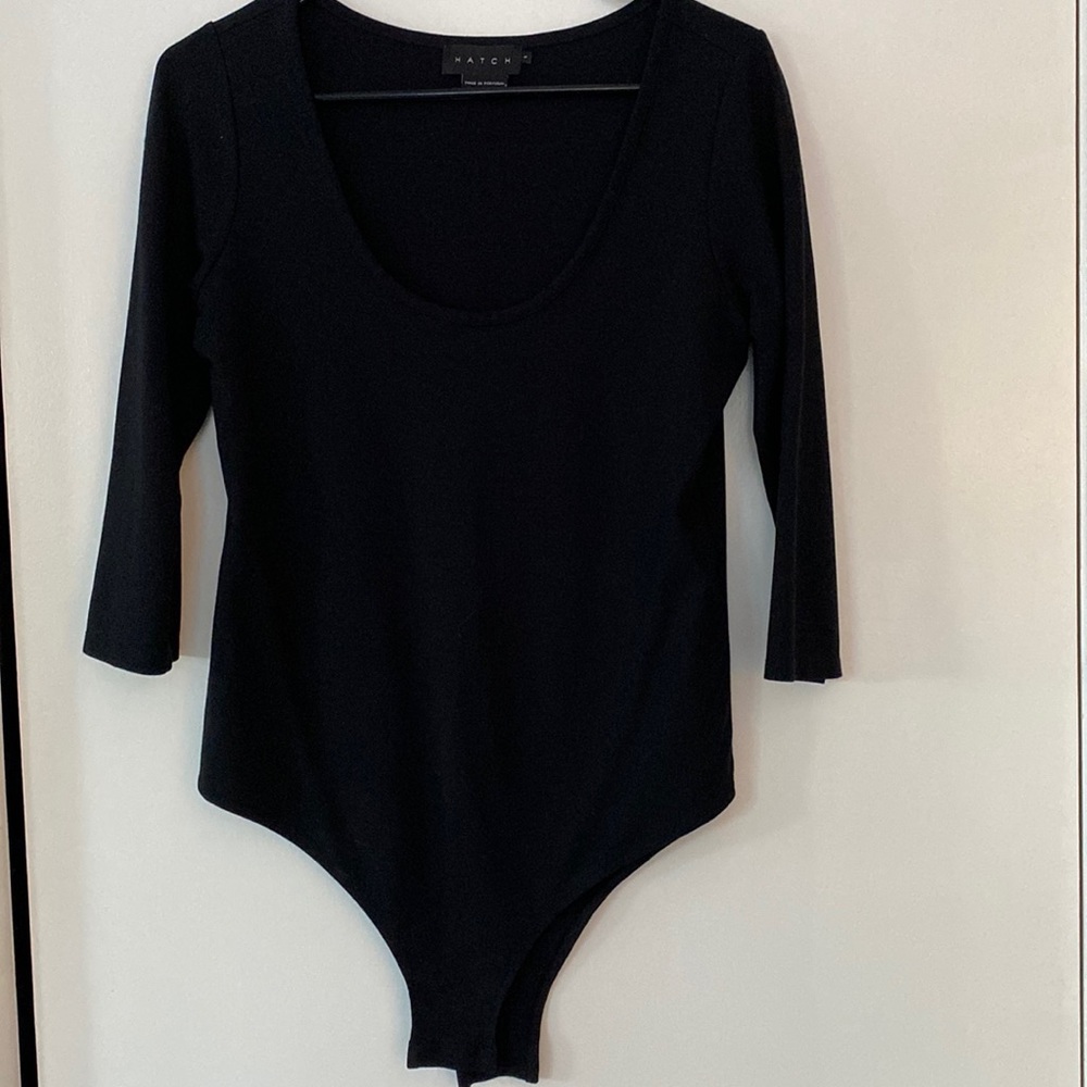 Hatch Maternity Scoop-neck Bodysuit